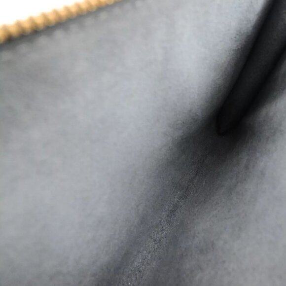 LOUIS VUITTON LV Pochette Accessoires Hand Bag Epi Leather Black - Picture 6 of 16